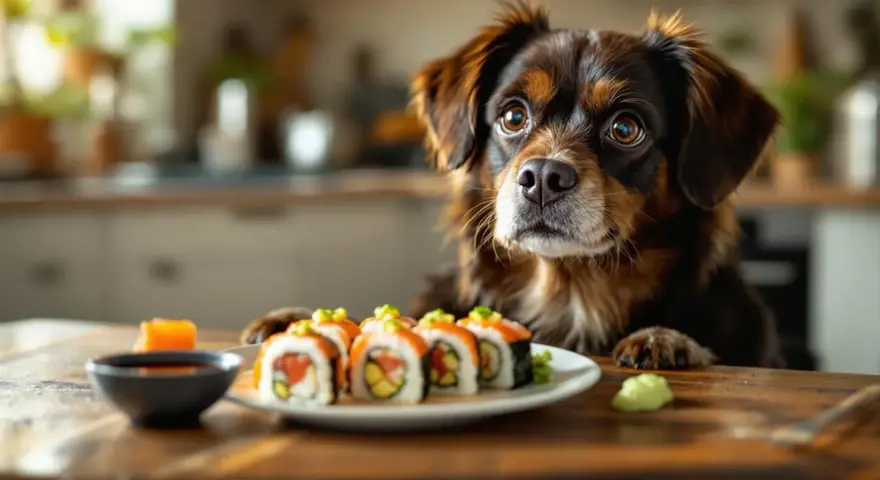 Czy pies może jeść sushi? Sprawdź, co może być niebezpieczne dla psa